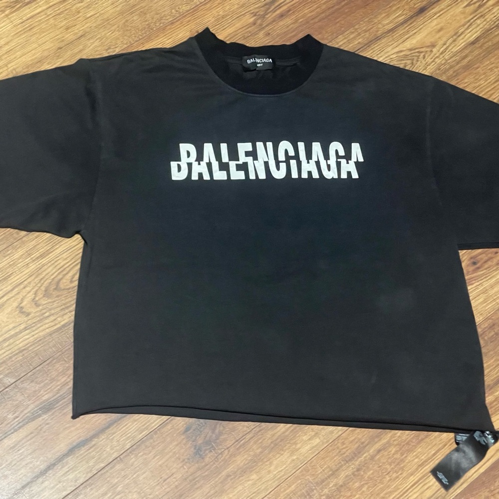 Balenciaga Black Garment Tag